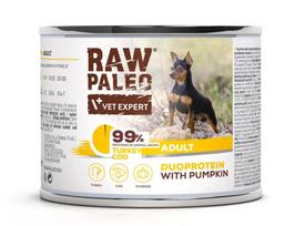 VETEXPERT Raw Paleo Duoprotein Turkey & Cod Adult - wet dog food - 200g