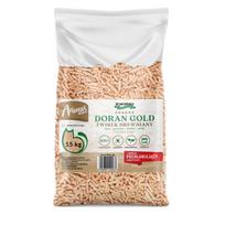 Doran Gold medžio granulės katėms, jūrų kiaulytėms ir triušiams – PELLET 15 kg