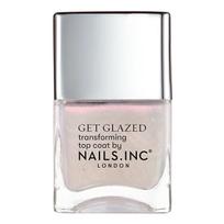 Nails.Inc Better On Top Get Glazed (Transforming Top Coat) 14 ml Nagų lakas