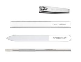 Tweezerman Manicure set with glass files Glass Manicure Set Manikiūro reikmenys