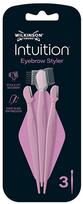 Wilkinson Sword Intuition Eyebrow Styler 3-piece eyebrow grooming set