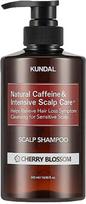 KUNDAL Anti-hair loss shampoo with caffeine Natural Caffeine & Intensive Scalp Care+ Cherry Blossom (Scalp Shampoo) 500ml