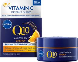 Nivea Energizing night cream against wrinkles Q10 Energy (Cream) 50 ml 50ml
