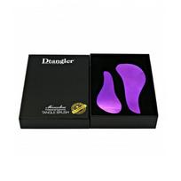 Dtangler gift set of miraculous purple hair brushes Plaukų šukavimo įrankis