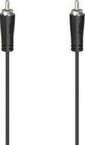 Hama skaitmeninis garso kabelis RCA, 3 m, juodas