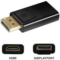 RoGer DisplayPort to HDMI Adapter 1080p@60Hz RO-DP2HDMI1080-BK