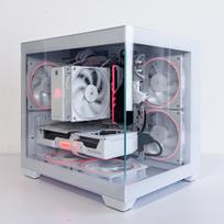 (P998) Stacionarus žaidimų-darbo kompiuteris Ryzen 5 7500F B850 WiFi 16GB DDR5 1TB NVMe RX 9060 XT 16GB