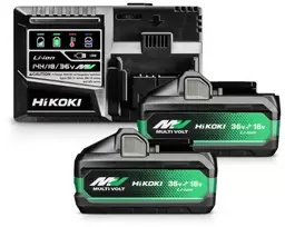 Akumuliatorių ir įkroviklio rinkinys HiKOKI UC18YSL3WJZ