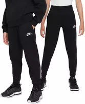 Kelnės vaikams Nike Sportswear Club Fleece juoda FD3008 010 (XL)