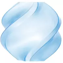 Bambu Lab TPU 90A siūlas 1.75 mm, 1kg – pridedamas daugkartinio naudojimo ritinėlis – krištolo