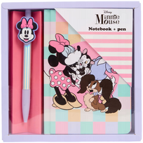 MINNIE MOUSE užrašų knygelė su rašikliu