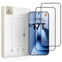 Tech-Protect Glass Fit Plus Tempered Glass for Xiaomi 17T Pro (2-pack)