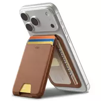 ESR CLASSIC RFID MAGNETIC WALLET STAND MAGSAFE BROWN