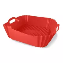Guardini Baking dish square with handles silicone Air Fryer 22x22x7cm