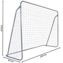 Futbolo vartai Springos SG0009 240x170 cm
