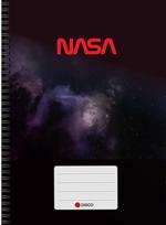 NASA sąsiuvinis, 50 lapų, spiralė, linijos