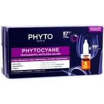 Ampulė plaukams Phyto Phytocyane, 12 vnt., 5 ml