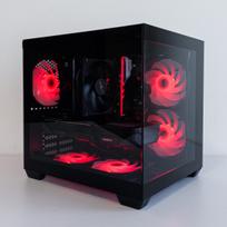 (P995) Stacionarus žaidimų-darbo kompiuteris Ryzen 5 7500F B850 WiFi 16GB DDR5 1TB NVMe RX 9060 XT 16GB