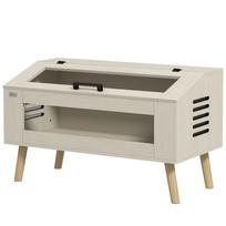 Terariumas ropliams 140 l, pritaikytas šildymo kilimėliui, ąžuolo atspalvio, 100 × 50 × 60 cm