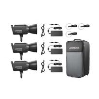 Godox Litemons LA300Bi Bi-color LED Video Light 3-light kit (Black)