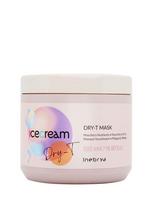 INEBRYA Maitinamoji ir šukavimą palengvinanti kaukė sausiems/pažeistiems plaukams ICE CREAM DRY-T MASK, 500 ml