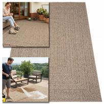 Lauko terasos kilimas 60x100 atsparus vandeniui sodo kilimėlis balkonui