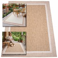 Lauko kilimas Eureka Home 60x110 cm, vandeniui atsparus, smėlio spalvos