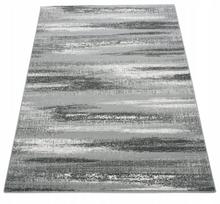 Minkštas modernus LOFT stiliaus kilimas svetainei ir miegamajam 100x150 pilkas