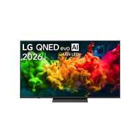 LG QNED 4K evo AI Mini LED TV | 65QNED8EB3B | 65 | Smart TV | webOS | UHD | Black