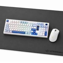 Akko Glacier 5098B mechaninė klaviatūra + MCHOSE K7 Ultra White pelė + DOVANŲ Ultradesk BLACK CAT XL kilimėlis