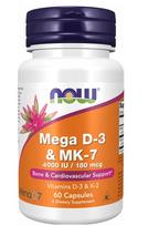 Now Foods Mega D3 & K2 60 vkaps