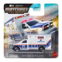 Matchbox: Mašinėlė 2019 m. „Ram“ greitosios pagalbos automobilis