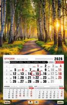 Kalendorius 2026 m. vienpusis 3XL miškas - Mr Calendar