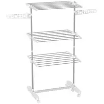 Mobili drabužių džiovyklė 3 lygių sulankstoma 80-142 x 55 x 152 cm
