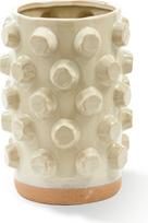 Polspotten Vaza Structure 40 cm, smėlio spalvos