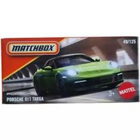 Matchbox: mažas automobilis kartoninėje dėžutėje Porsche 911 Targa