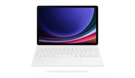 SAMSUNG Book Cover Keyboard for Galaxy Tab S9 / S9 FE, White
