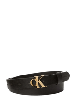 Calvin Klein - Facet Ck Buckle Pebble 25Mm - Laisvalaikio diržas - Juoda