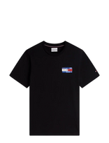 Tommy Hilfiger - Brand Love Back Flag Graphic Tee - Marškinėliai trumpomis rankovėmis - Juoda