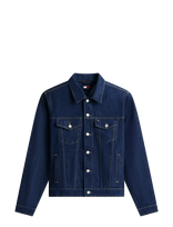 Tommy Jeans - Ryan Regular Trucker Ext Di4156 - Džinsinis švarkas be pamušalo - Mėlyna