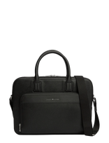 Tommy Hilfiger - Th Central Slim Computer Bag - Portfelis - Juoda