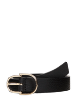 Tommy Hilfiger - Double Loop 2.5 Pebble - Laisvalaikio diržas - Juoda