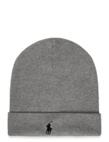 Polo Ralph Lauren - 32/3 Cotton-Swtr-Hat - Kepurė - Pilka