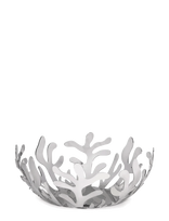Alessi - Fruit Bowl In 18/10 Stainless Steel - Dekoratyvinė lėkštė - Sidabro