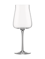 Alessi - White Wine Glass In Crystal Glass - Baltojo vyno taurės - Nude