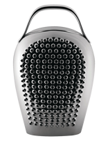 Alessi - Cheese Grater In 18/10 Polished Stainless Steel - Tarka - Sidabro