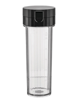 Alessi - Container With Lid And Spout For Mdl17 B - Maisto laikymo dėžutė - Juoda