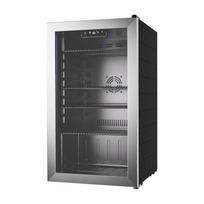 Šaldymo vitrina gėrimams Euhomy BR001-110 91L Silver | BR001-110SI | 5907085526928