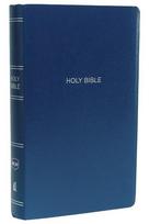 NKJV, Gift and Award Bible, Leather-Look, Blue, Red Letter Edition