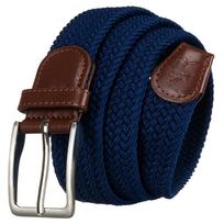 Unisex medžiaginis diržas Rovicky, tamsiai mėlynas D33993